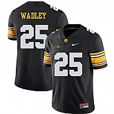 Iowa Hawkeyes 25 Akrum Wadley Black College Football Jersey Dzhi,baseball caps,new era cap wholesale,wholesale hats